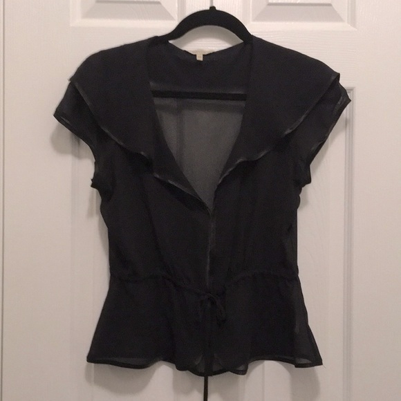 RW & Co Sheer Blouse - Picture 1 of 4